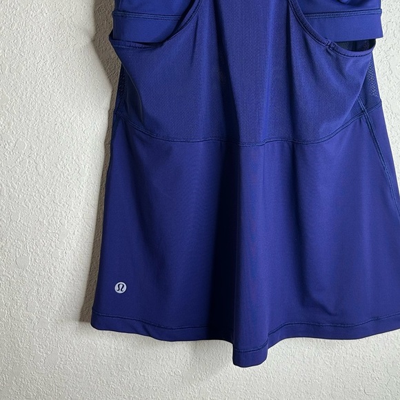 Lululemon Fast As Light 2-In-1 Tank W1NHMS Emperor Blue size 6 - Picture 6 of 6